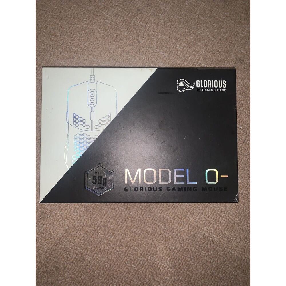 Glorious O- Minus (GOM-BLACK) Wired Gaming Mouse